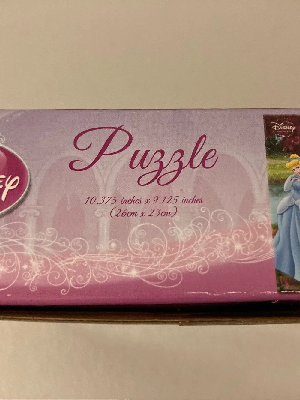 Cardinal Disney Princess 100-Piece Puzzle Disney Franchise 10.375 x 9.125